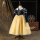 D.Bkyer童装白雪公主裙女童生日party小礼服加绒超好看女孩裙子冬