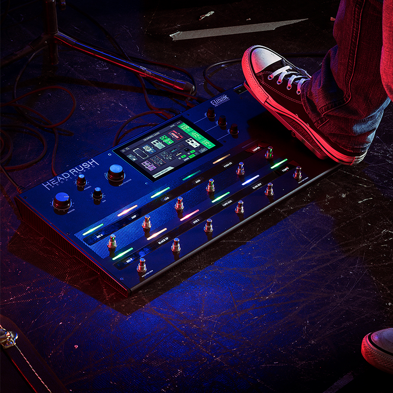 【野雅绫】HeadRush Pedalboard 电吉他合成触摸屏音箱模拟效果器 - 图0