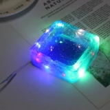 Ночник ручной работы, светодиодный аксессуар, лампочка, ткань, подарок на день рождения