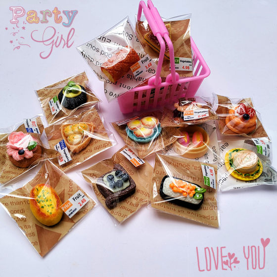Miniature Food Toy Blind Bag Doll Mini Supermarket Beverage Bottle