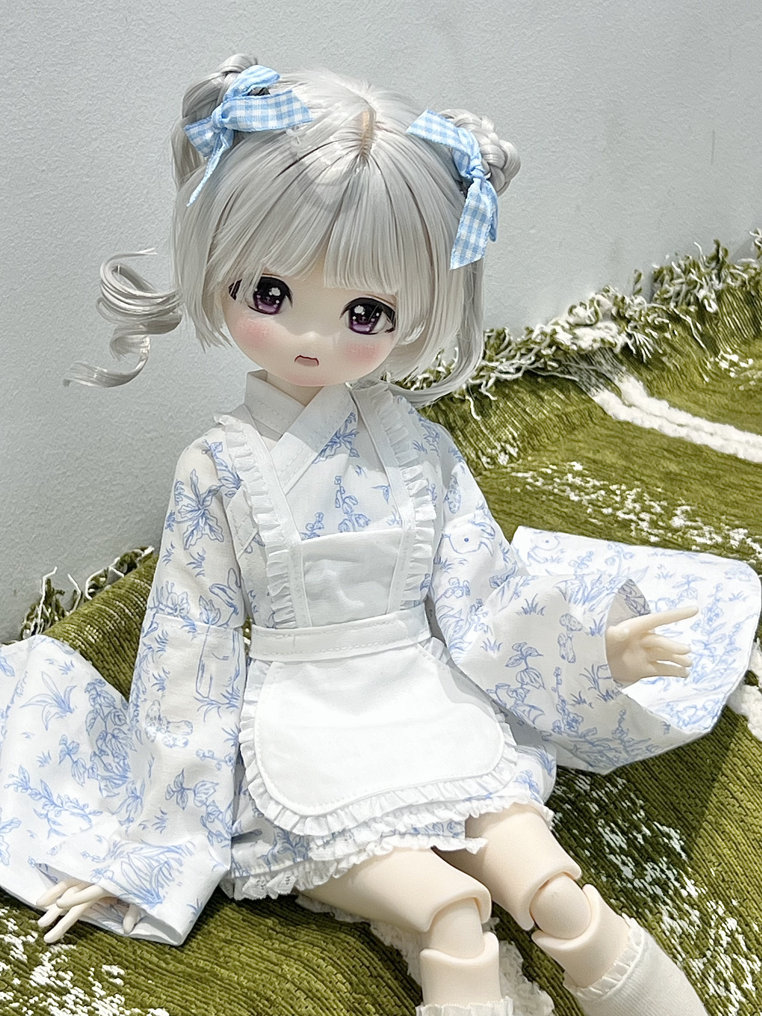 可定制BJD娃衣四分六分和服日式衣服bjd6分围裙短裙没有娃娃可爱,淘宝优惠券,粉丝福利购,淘宝优惠卷