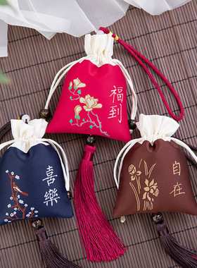 端午节香囊车内汉服手工刺绣饰品