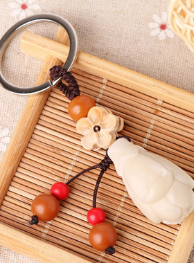 象牙果菩提子玉兰花包包挂饰品