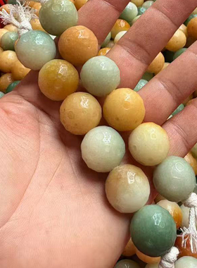 天然菩提根雕刻散珠十八子多宝DIY饰品配件星月球陨石手串文玩佛