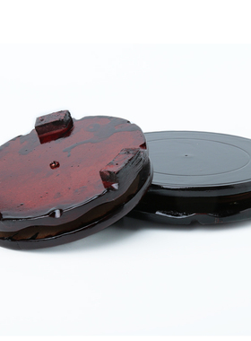 花盆景仿实木紫砂壶可旋转工艺品