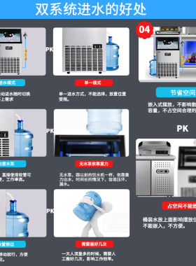 惠康制冰机大型商用奶茶店