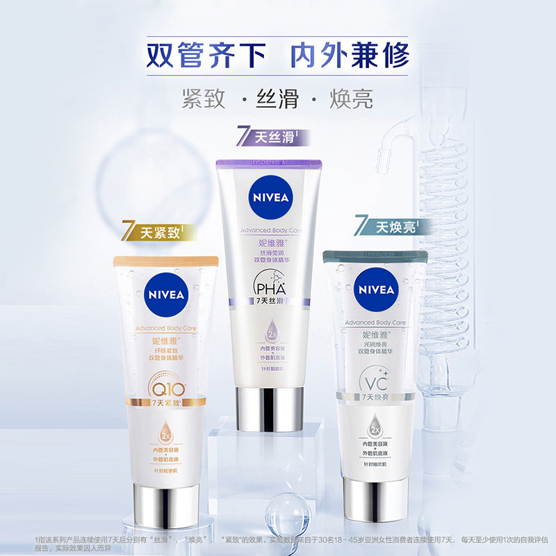 【王俊凯同款】妮维雅光润焕亮精华乳 nivea妮维雅身体乳/霜