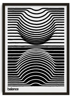 Vintage Abstract Feed Your Mind Classic Art Poster Self Care