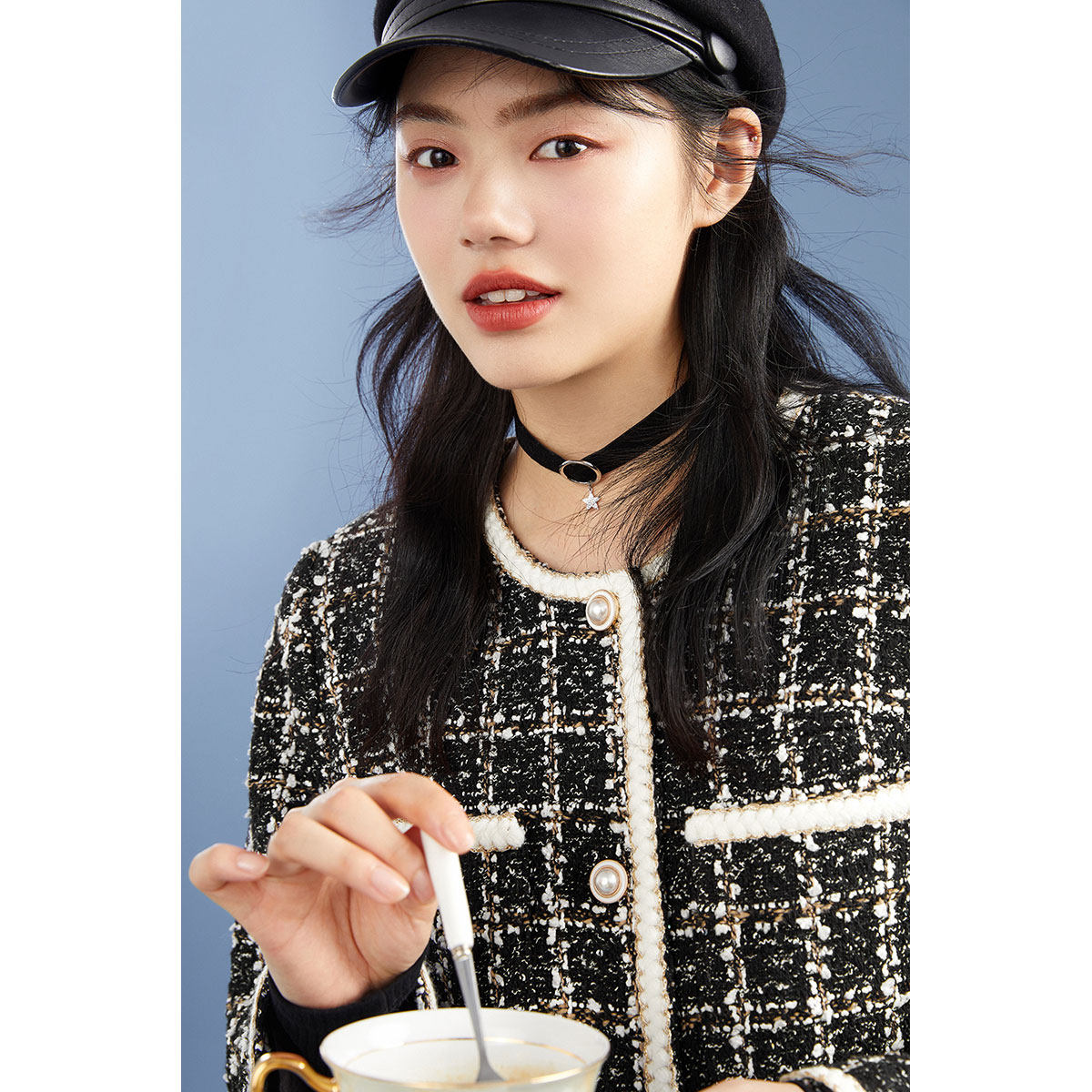  太平鸟毛呢外套