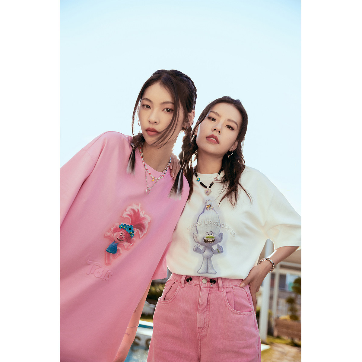 太平鸟魔发精灵联名鬼马印花t恤 太平鸟喜之乐T恤