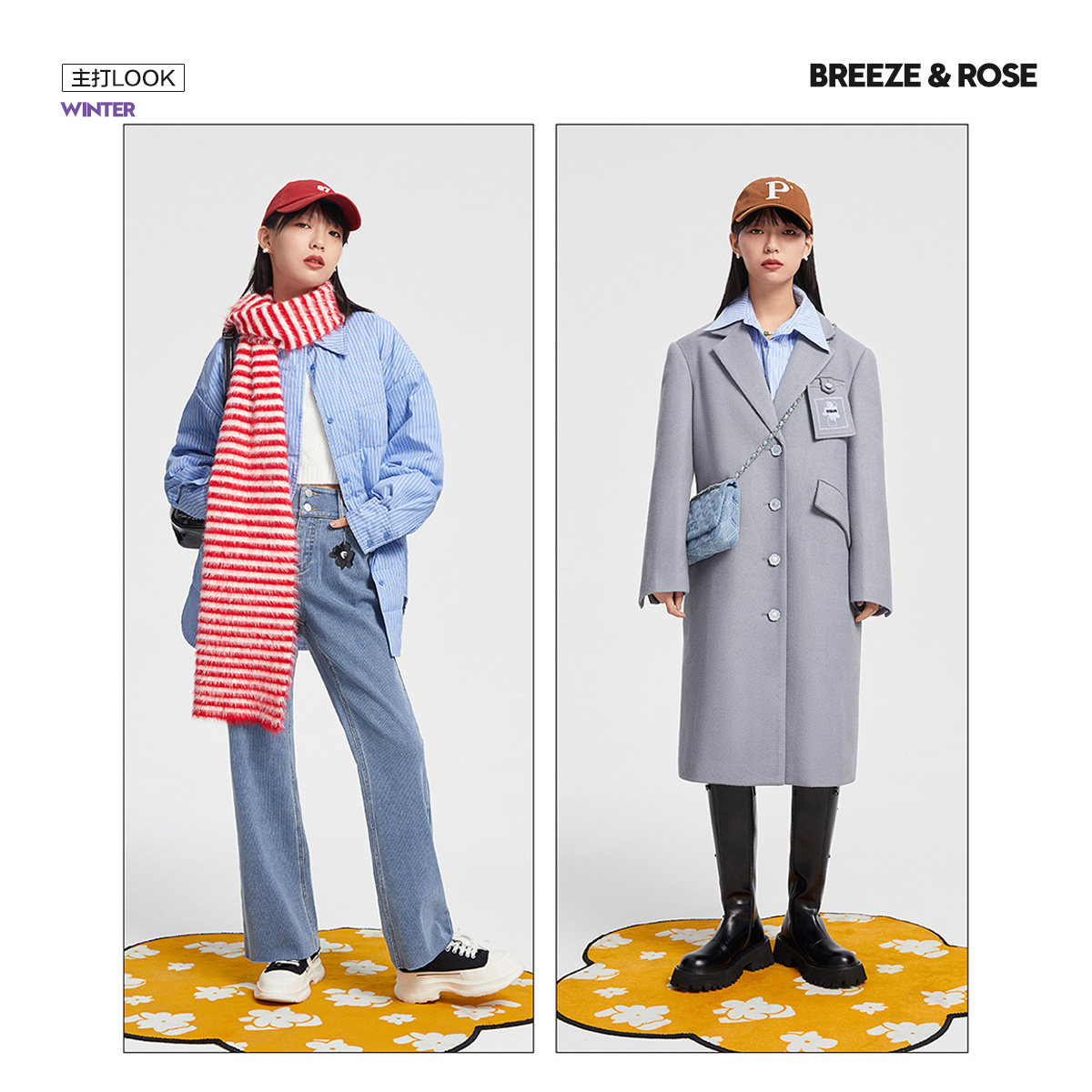 太平鸟竖条纹羽绒服2021年冬季衬衫 太平鸟喜之乐羽绒服