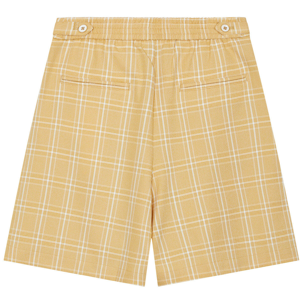 【专柜价369】太平鸟格纹2020短裤 太平鸟广仁休闲裤