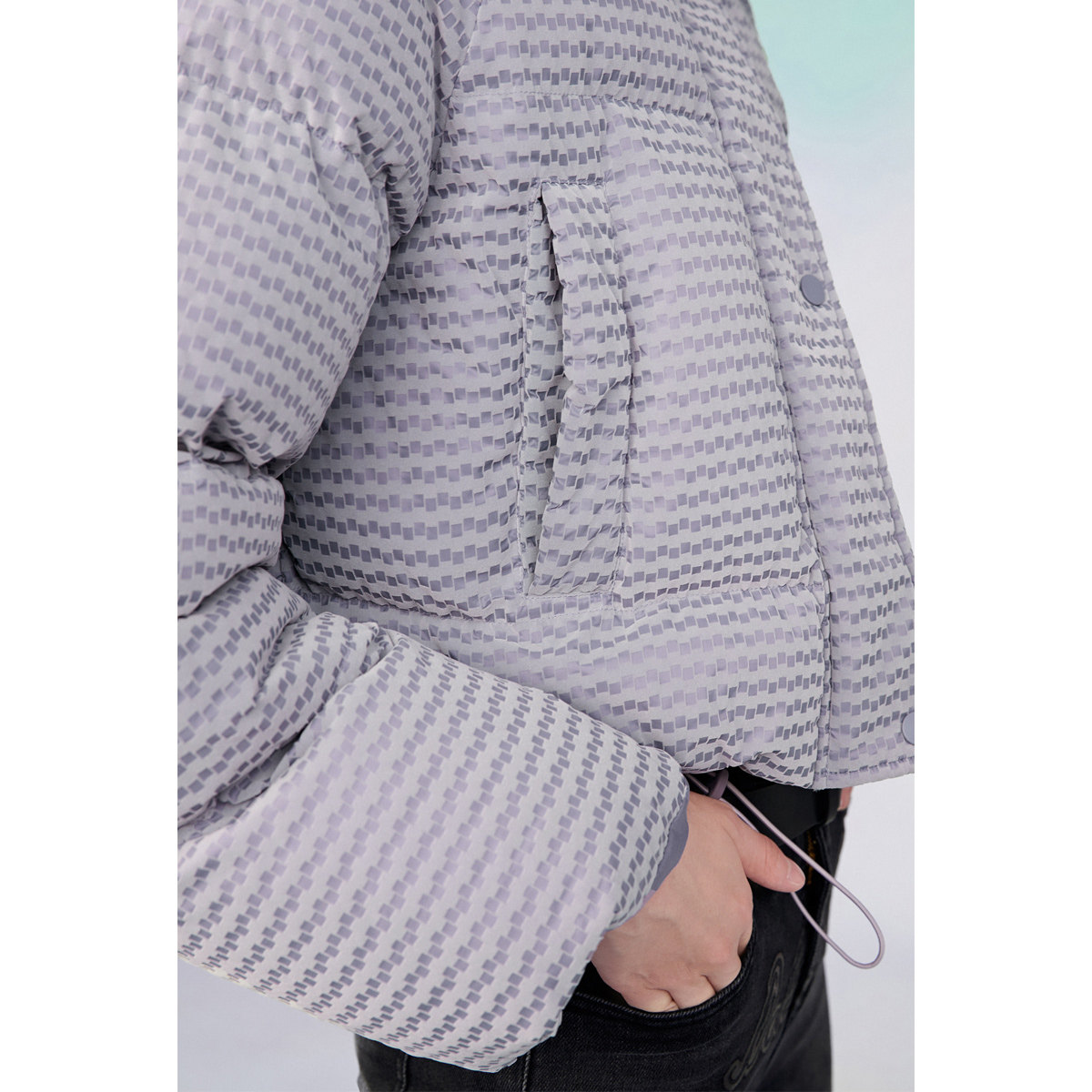 太平鸟短款女2020新款连帽面包服 太平鸟喜之乐羽绒服