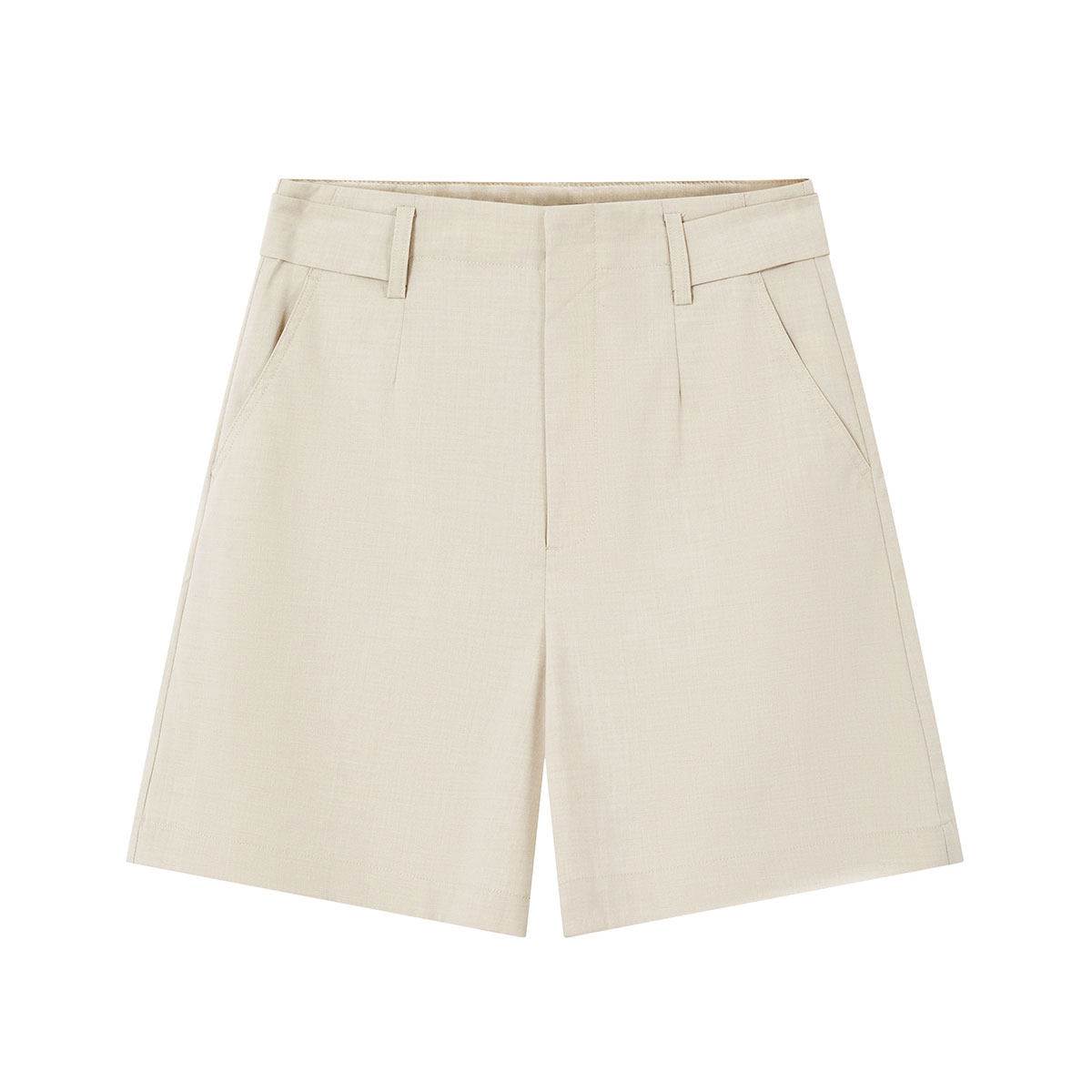 太平鸟斯文2020春季新款纯色短裤 太平鸟喜之乐休闲裤