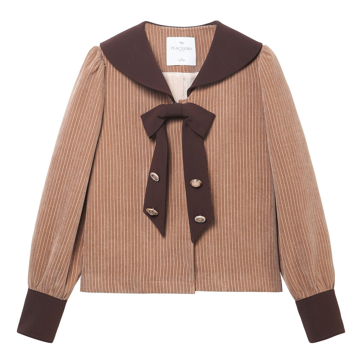 【商场同款】太平鸟2020秋冬新款学院 太平鸟短外套