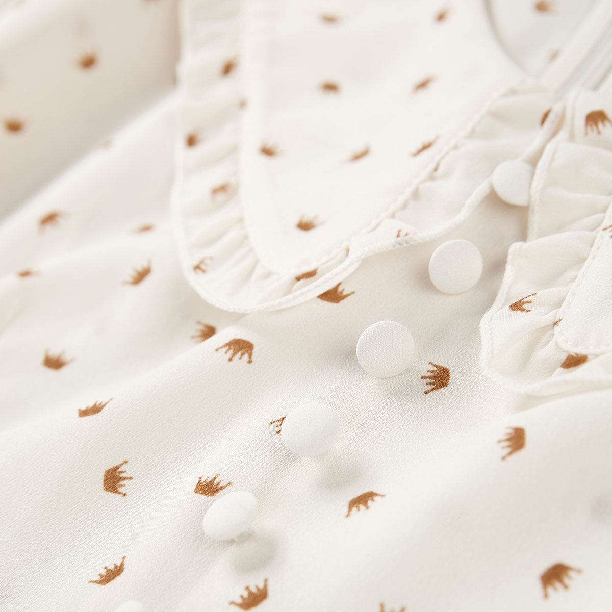 【专柜价599】太平鸟印花2020连衣裙 太平鸟广仁连衣裙