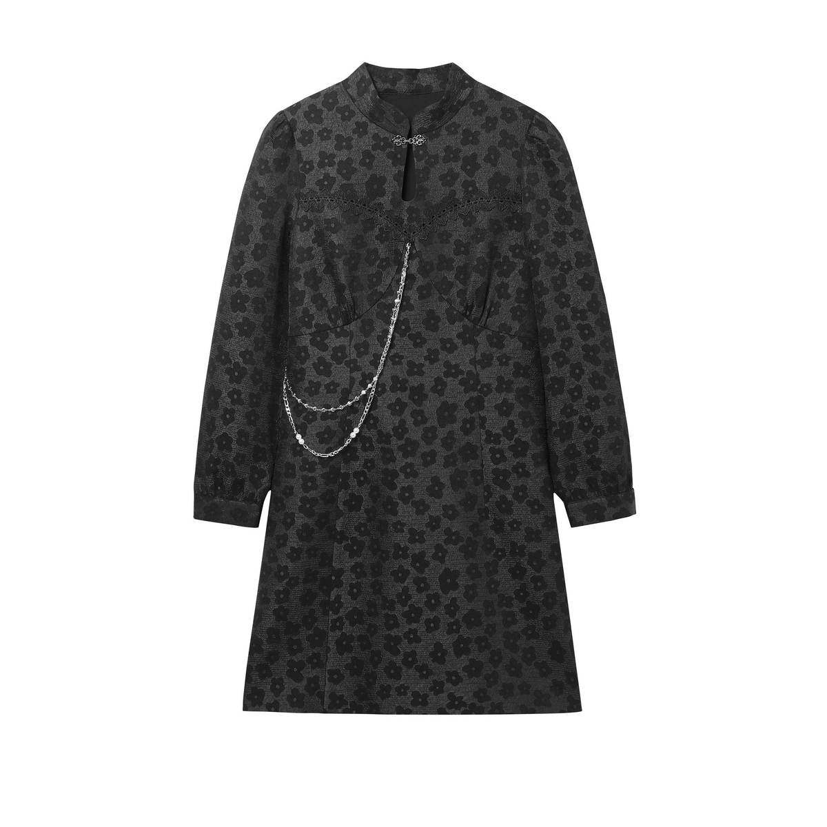 【商场同款】太平鸟2020秋冬连衣裙 太平鸟连衣裙