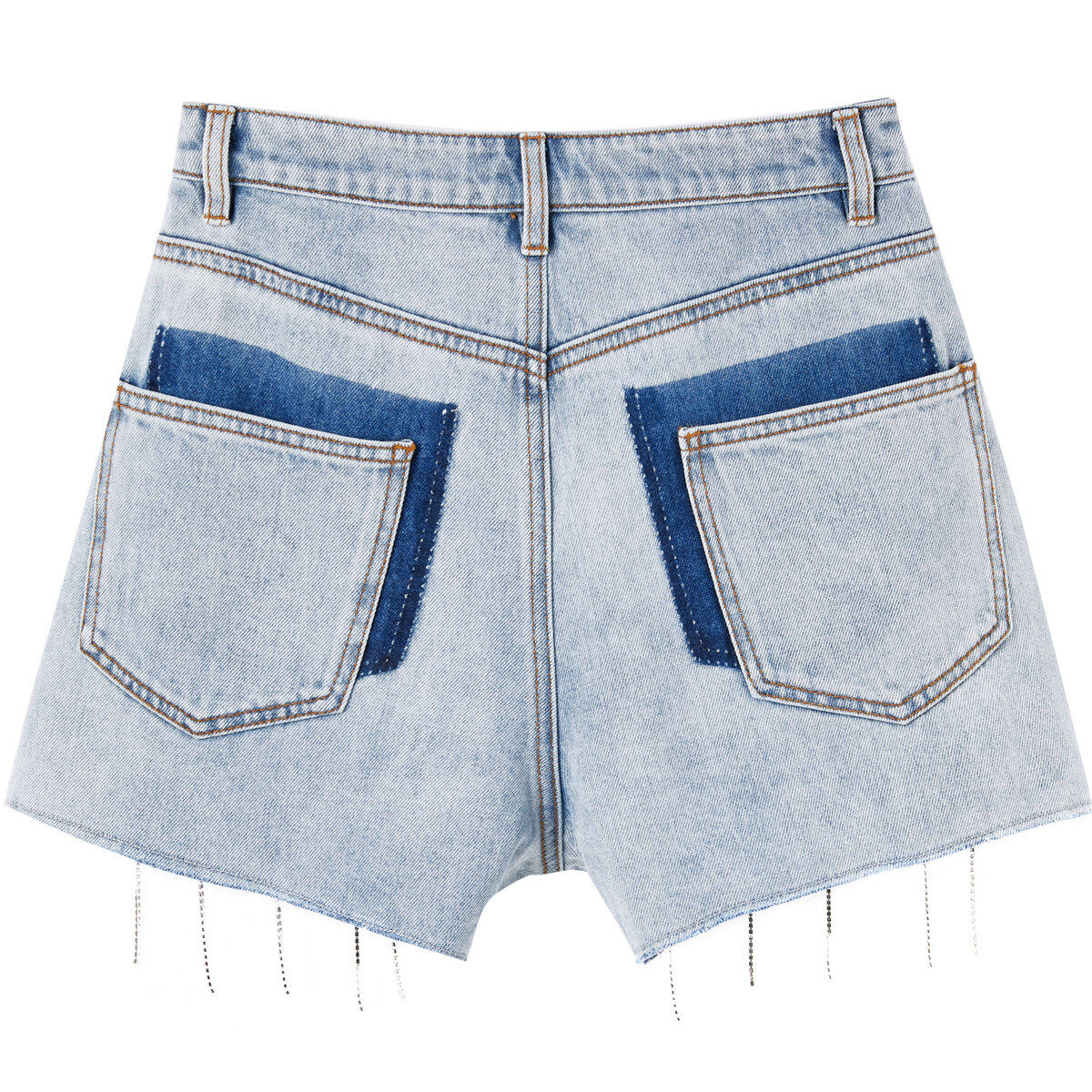 【商场同款】太平鸟2020夏季新款链条 太平鸟喜之乐牛仔裤