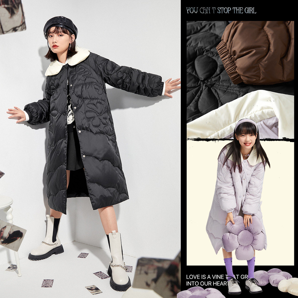 太平鸟零压轻薄短款新款基础羽绒服 太平鸟广仁羽绒服