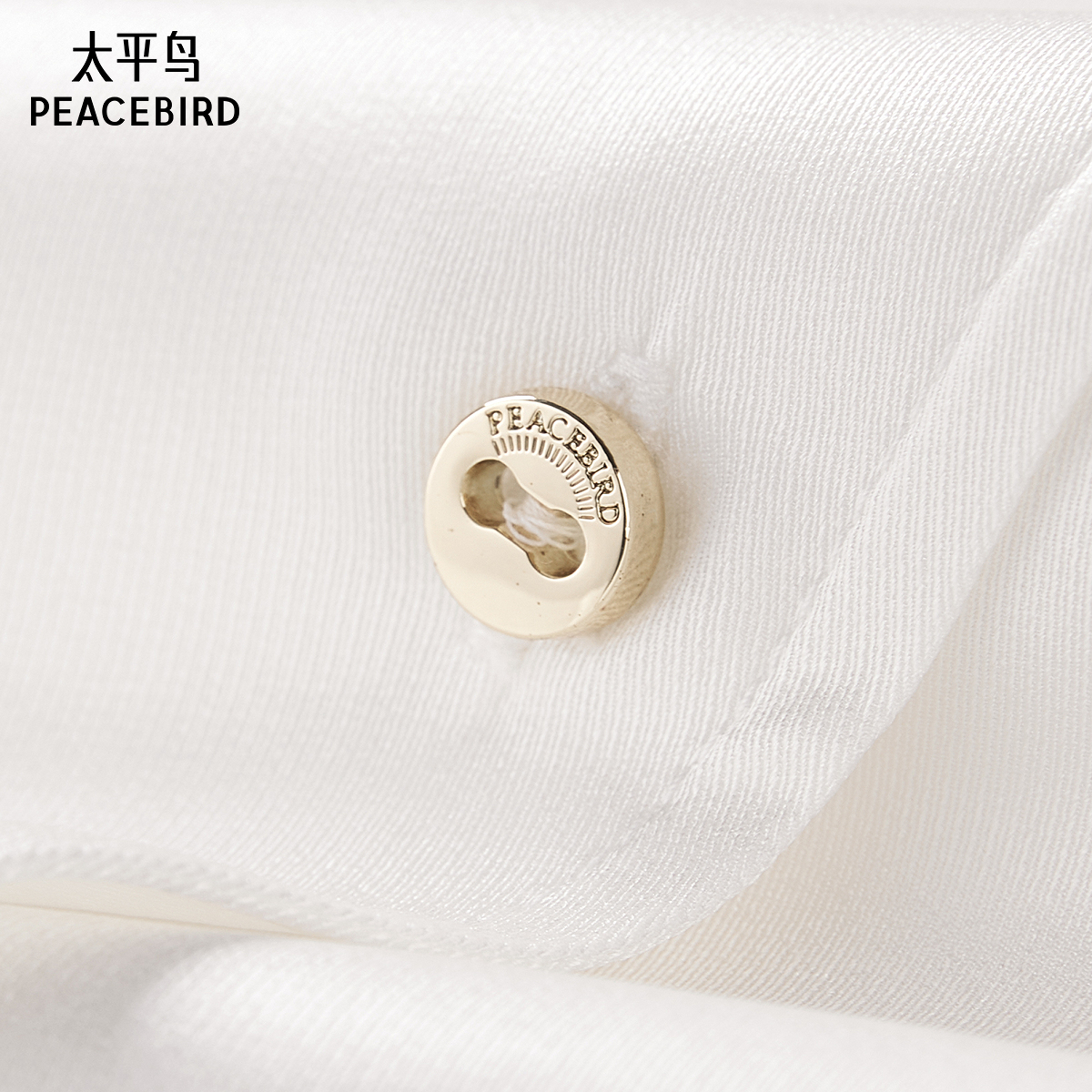 太平鸟女装2024年夏季新款通勤真丝衬衫A1CAE2101 - 图2