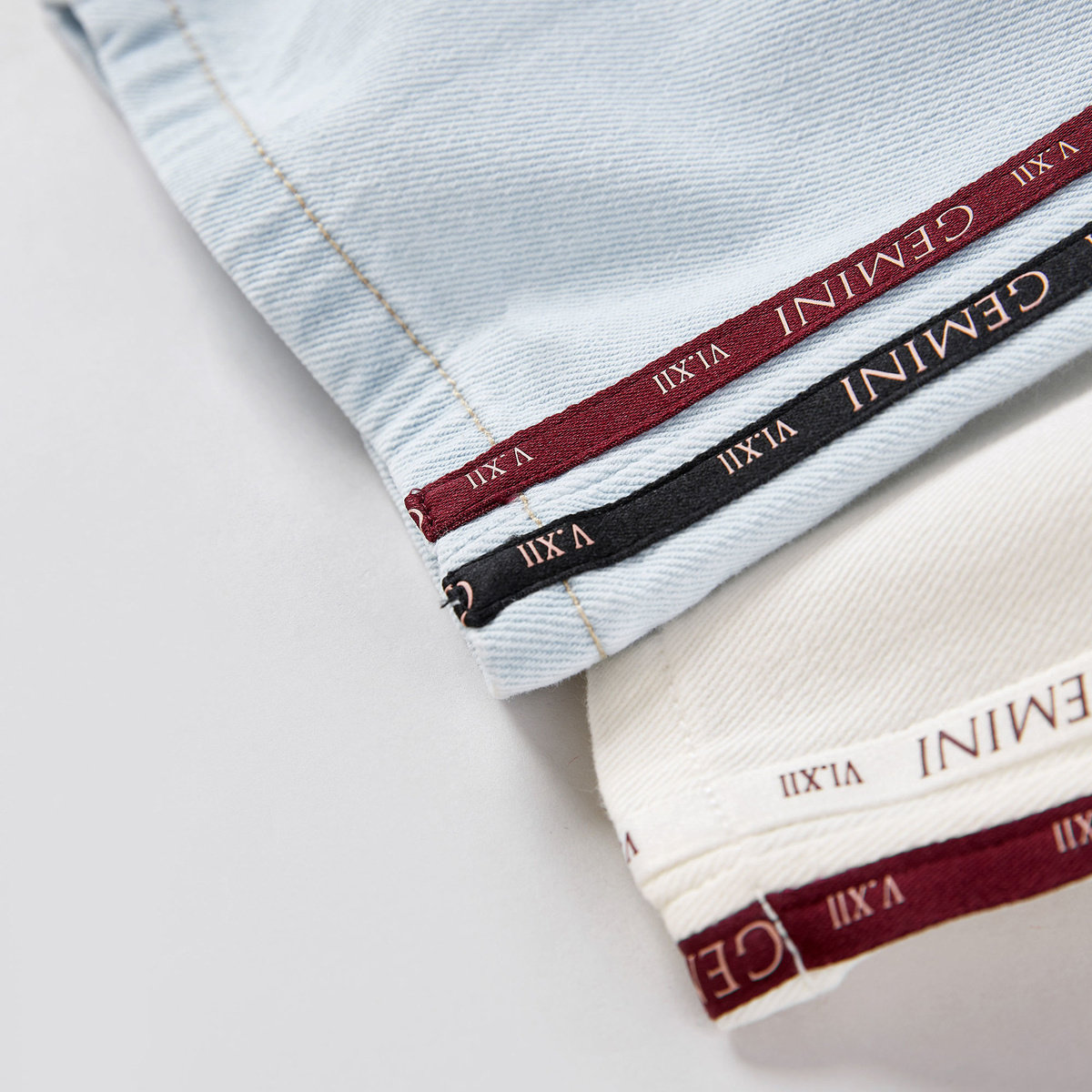 【商场同款】太平鸟高腰直筒裤牛仔裤 太平鸟普埃拉牛仔裤