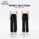 PEACEBIRD New Straight Drape ໂສ້ງຂາສັ້ນກະທັດຮັດ