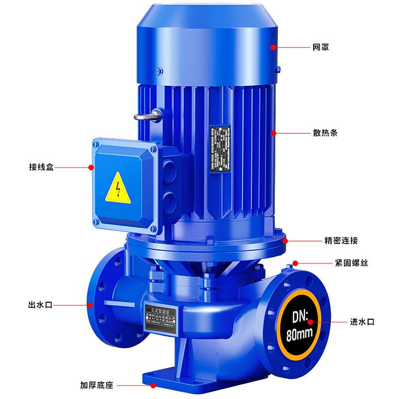 厂家直销IRG立式管道泵离心泵卧式增压泵冷热水循环泵锅炉耐高温 - 图0
