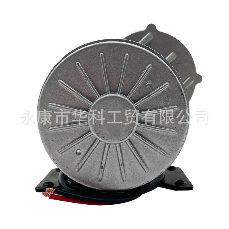 羚鹰12V250W有刷减速电机MY1016Z2尤奈特同款 短轴带脚带九齿轮 - 图1