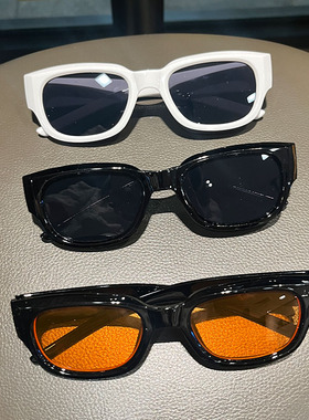 回旋镖韩版高级感潮流墨镜小红书网红同款太阳眼镜简约个性太阳镜