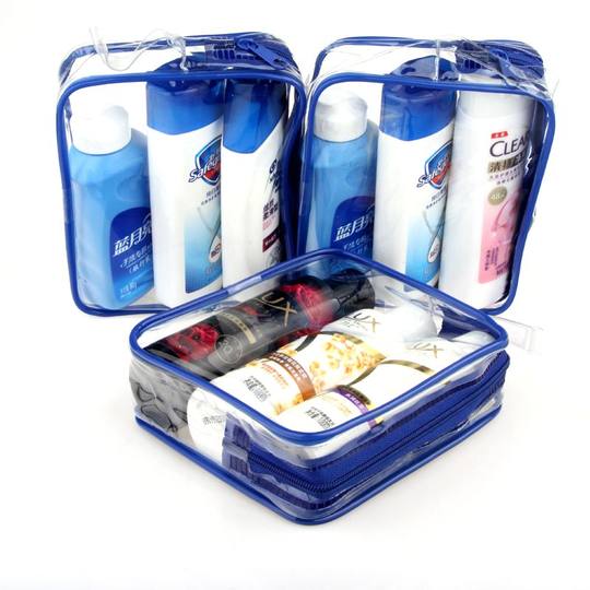 Toiletries, shampoo, shower gel, portable business trip