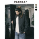 PANMAX trendy brand large size men's clothing 2025 spring new American retro workwear baseball collar flight jacket