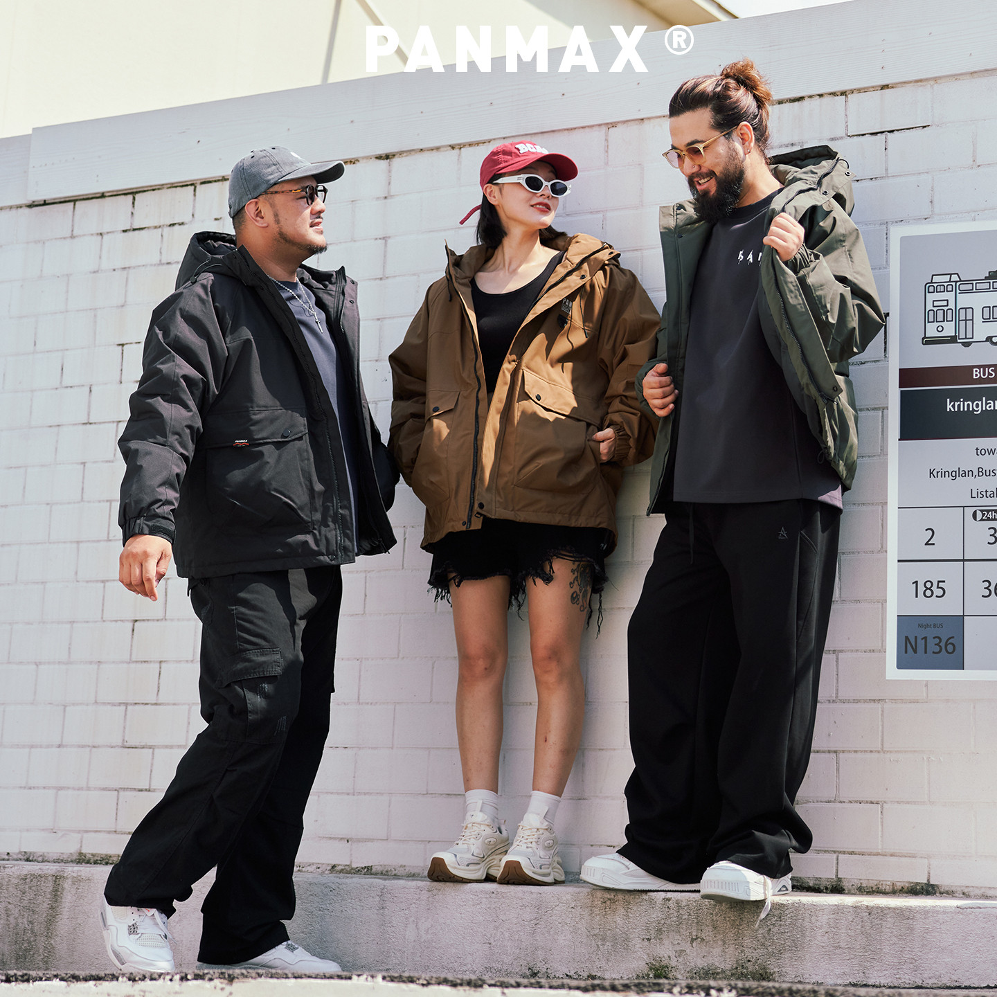 PANMAX潮牌大码男装秋冬户外休闲工装大口袋连帽棉服男士宽松,淘宝优惠券,粉丝福利购,淘宝优惠卷