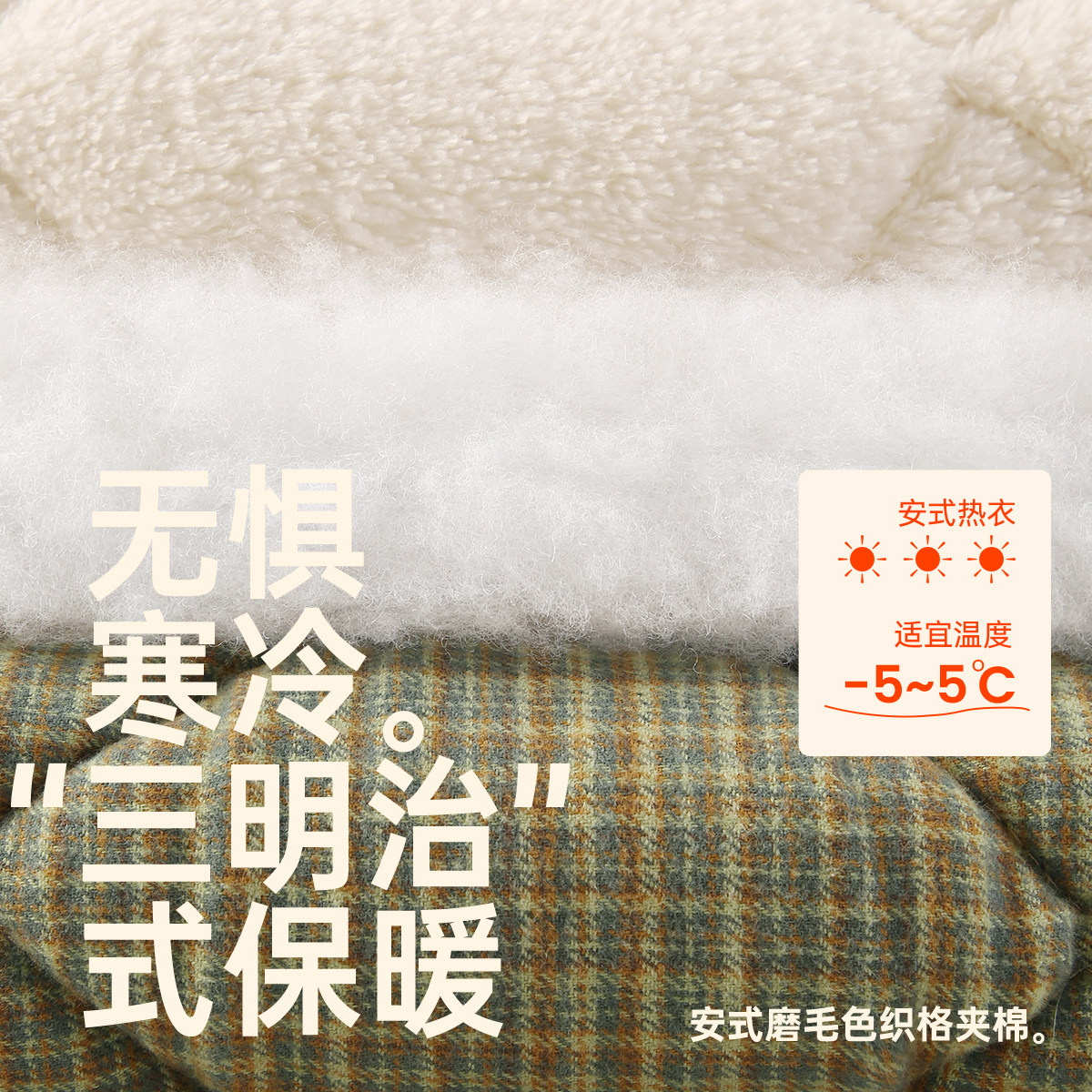 安之伴三层夹棉冬季睡衣女款加厚宽松格子珊瑚绒家居服保暖套装,淘宝优惠券,粉丝福利购,淘宝优惠卷