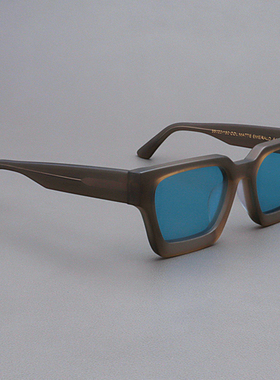 MOSCOTLEMTOSH橄榄绿色方形墨镜