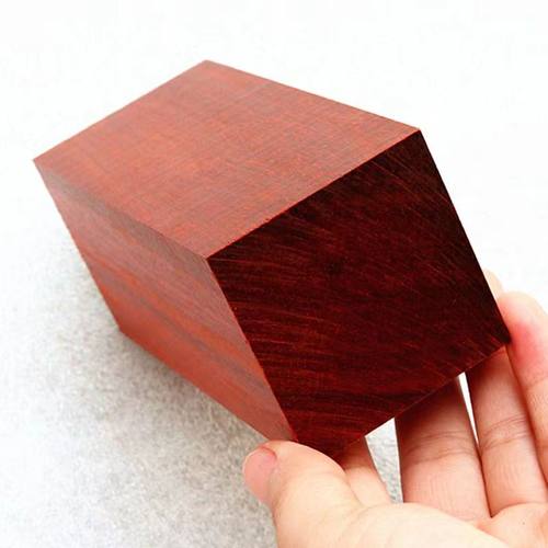 正品鸡血红小叶紫檀唢呐杆料雕刻葫芦镇尺手工发簪料牌子收藏老料 - 图2