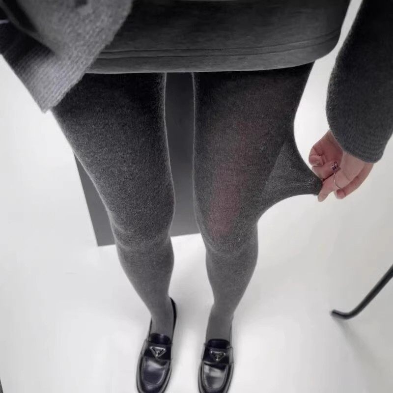 lulu arrow羊毛打底袜微透薄款秋冬时髦走秀丝袜连裤袜灰色针织袜,淘宝优惠券,粉丝福利购,淘宝优惠卷