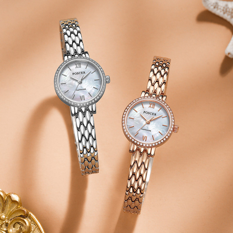 送女友礼物宝时捷新款简约气质女表 宝时捷手表国产腕表