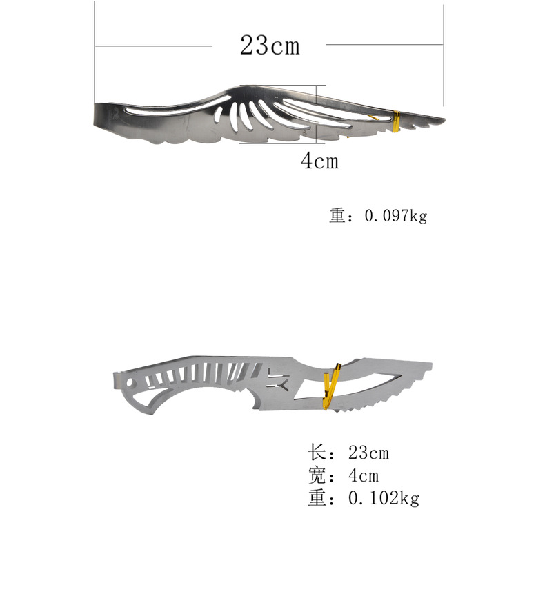 阿拉伯水烟配件套装 不锈钢炭夹翅膀夹hookah shisha tong酒吧 - 图1