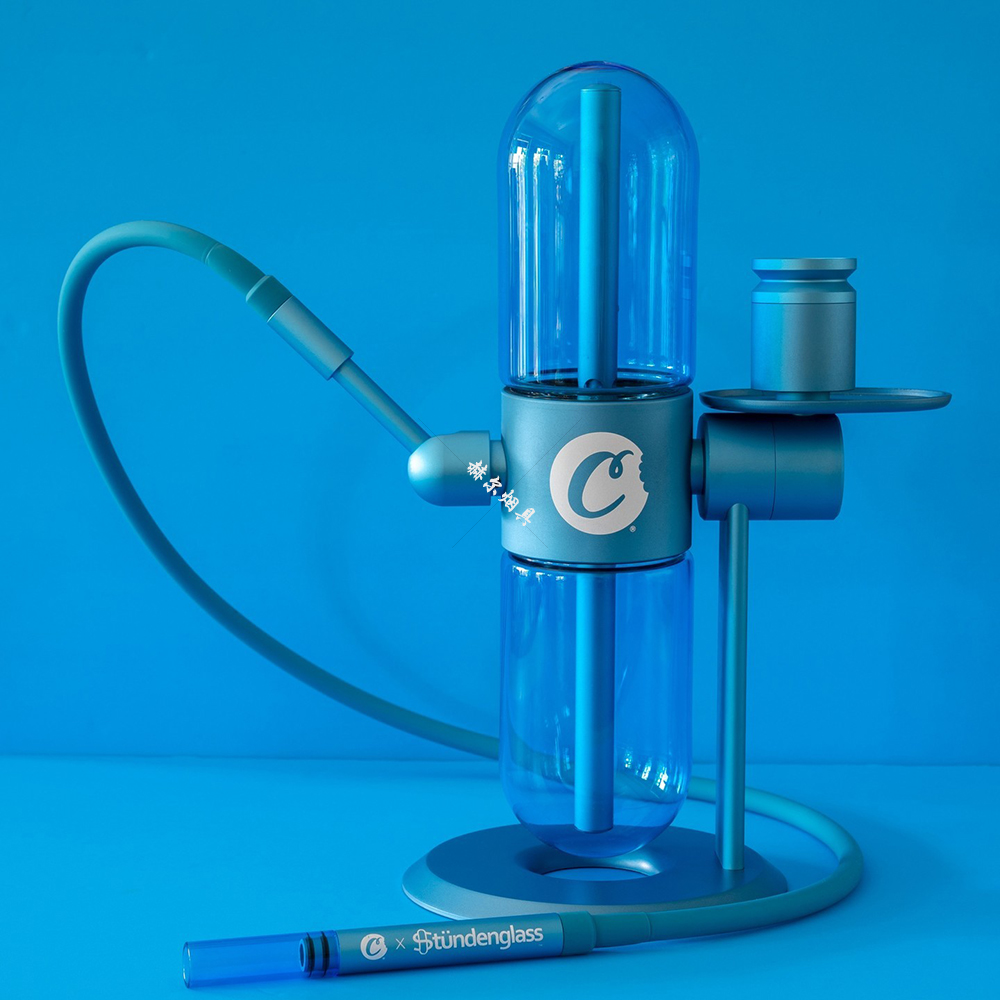 爆款双重力旋转酒吧KTV玻璃水烟壶Gravity Hookah - 图1