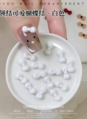 颗蝴蝶结卡通KT猫饰品