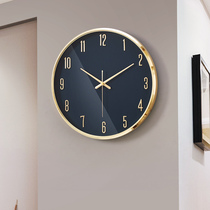 Modern minimalist hanging clocks Home fashion Table hanging wall Living room Atmosphere Creative Clock Light Extravagant Personality Mute Quartz Clocks