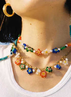 谭松韵同款不掉色锁骨链珍珠