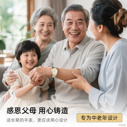送爸爸实用生日礼物天王表商务双日历石英表防水男士手表3731 - 图3
