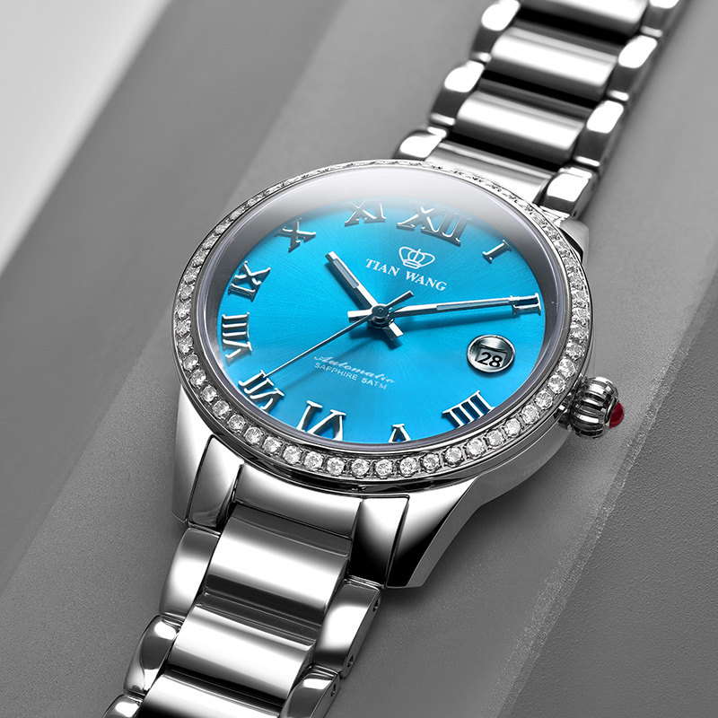 天王表自动机械女表网红INS同款女士手表生日礼物送女友51057