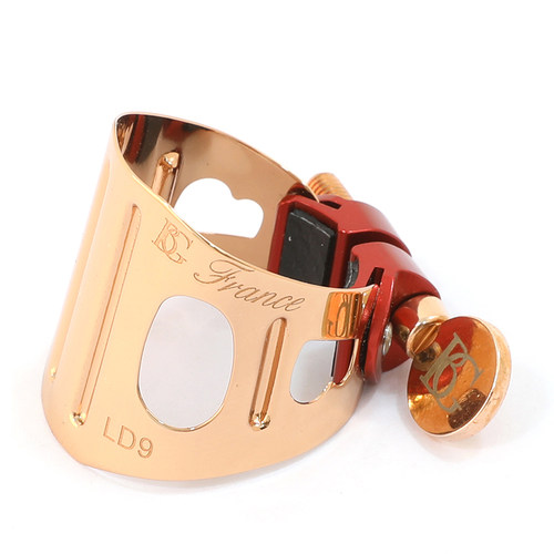 BG中音萨克斯金属卡镀金镀银玫瑰金单簧管黑管胶木笛头卡子次中音 - 图2