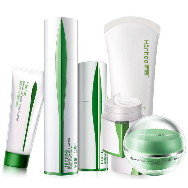 韩后面部护理套装茶蕊嫩白新肌特惠 沁水百合化妆品面部护理套装