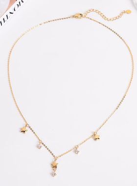 钛钢项链 星辰满天星项链女小众设计感锁骨链高级感气质百搭配饰