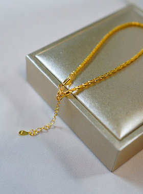 钛钢手链 爆闪手链女轻奢简约钛钢手环ins精致百搭手饰品不掉色