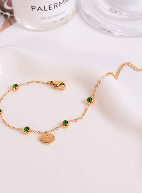 钛钢手链 简约气质高级感祥云手链女ins小众精致绝美叠戴手饰品