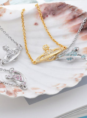 西太后娜娜同款满钻土星手链